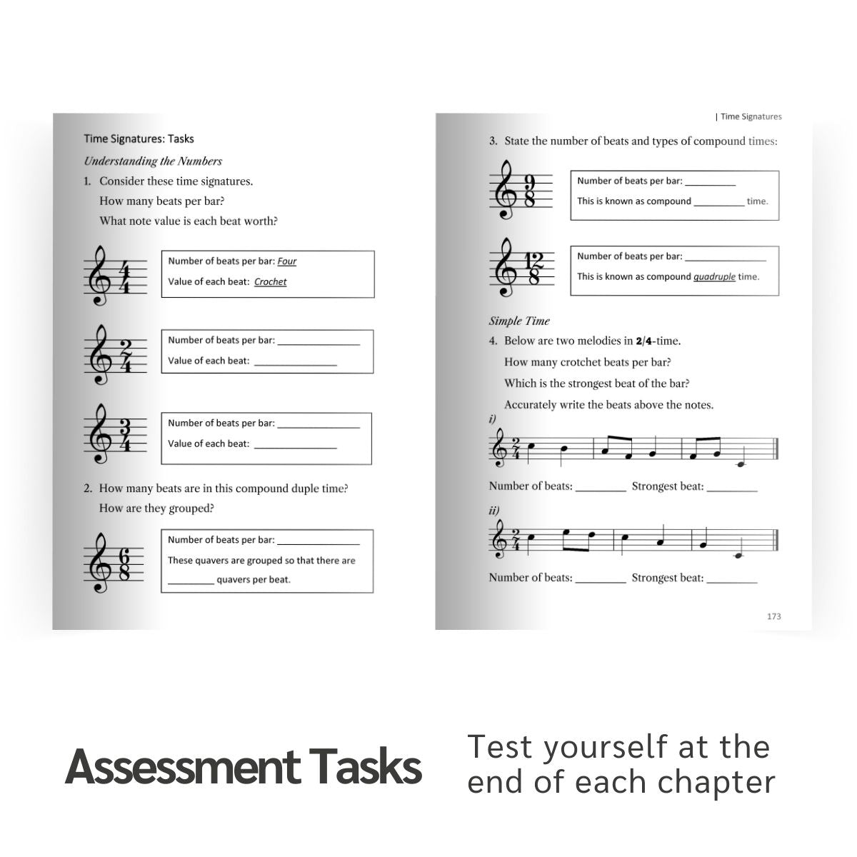 The Complete Guide to Reading Music inside book 4